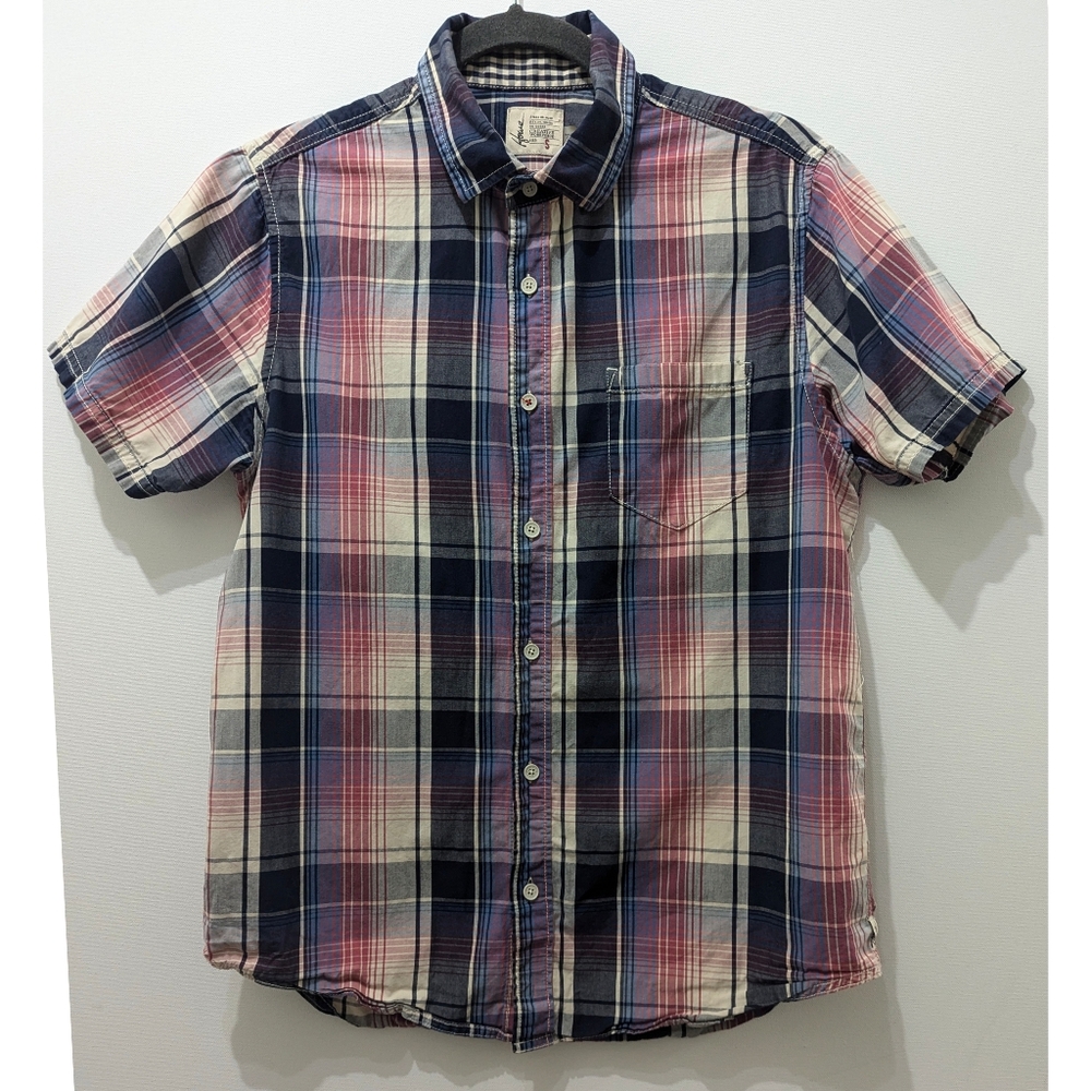Howe Creative Workforce Plaid Button Up Shirt Men… - image 1